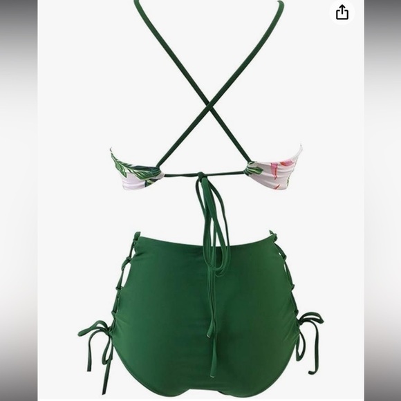 BIN#4 - GIRLANDSEA Women’s Large 2-Piece Swimsuit L - Picture 4 of 7